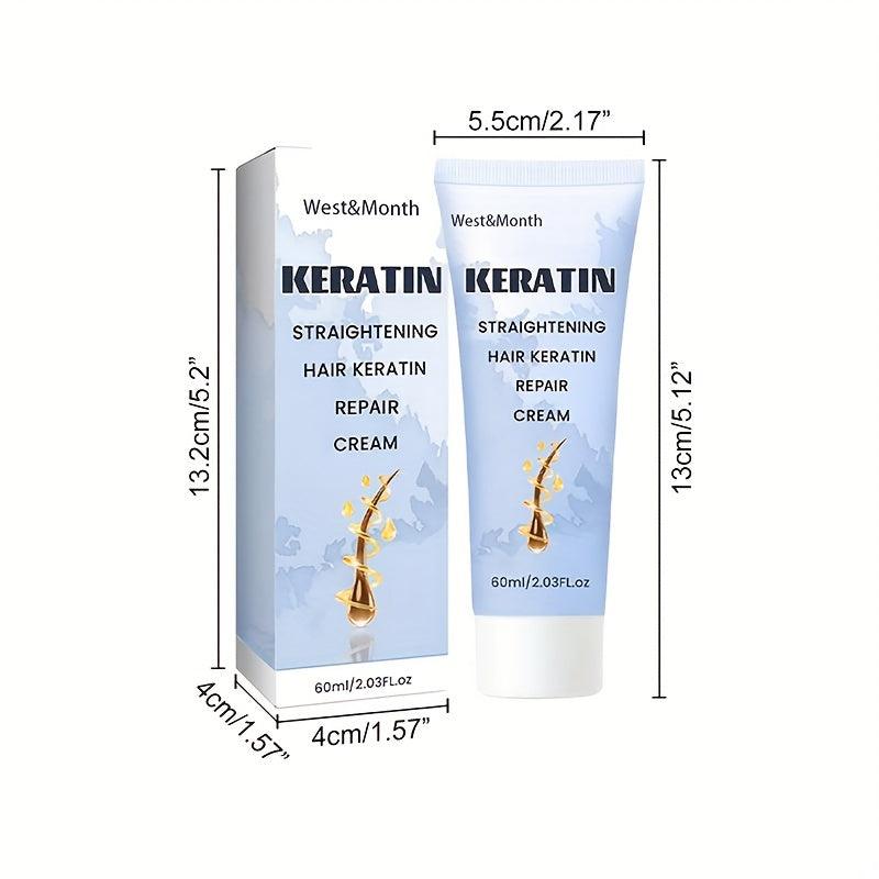 Keratin Smoothing Hair Cream Moisturizing Hair Mask