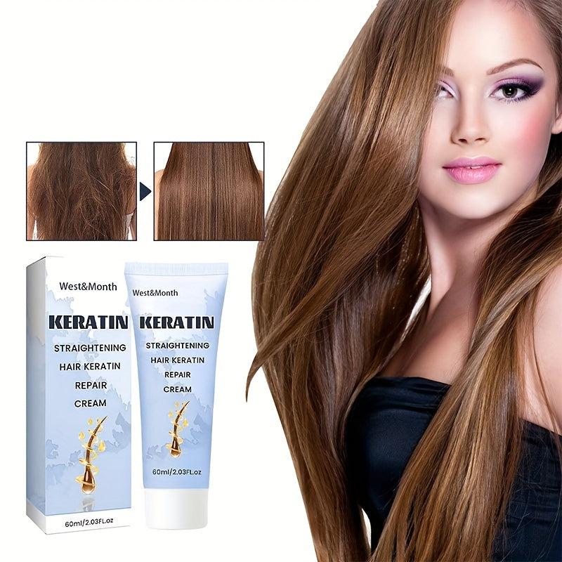 Keratin Smoothing Hair Cream Moisturizing Hair Mask
