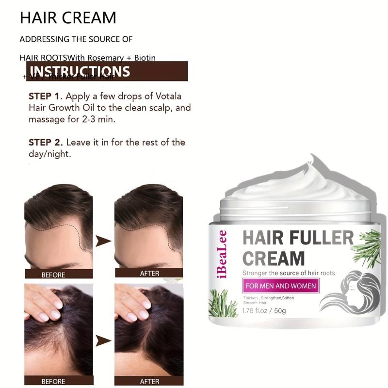 Hair Fuller Cream Strengthens Hair Healthy Hair Penetrates Root To Tip