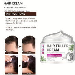 Hair Fuller Cream Strengthens Hair Healthy Hair Penetrates Root To Tip