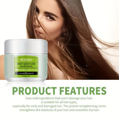 Avocado Argan Hair Film Mask Pure Natural Soft Hair Smoothing Hair Care Mask