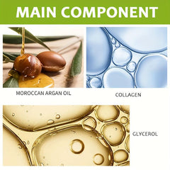 Avocado Argan Hair Film Mask Pure Natural Soft Hair Smoothing Hair Care Mask