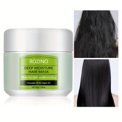 Avocado Argan Hair Film Mask Pure Natural Soft Hair Smoothing Hair Care Mask