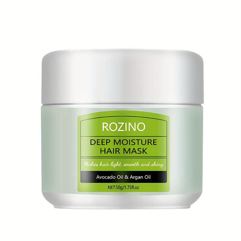 Avocado Argan Hair Film Mask Pure Natural Soft Hair Smoothing Hair Care Mask