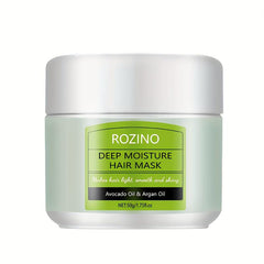 Avocado Argan Hair Film Mask Pure Natural Soft Hair Smoothing Hair Care Mask