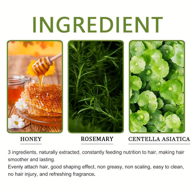 75g Rosemary Mint Hair Wax Smoothing Frizz Hair Styling Broken Hair Cream