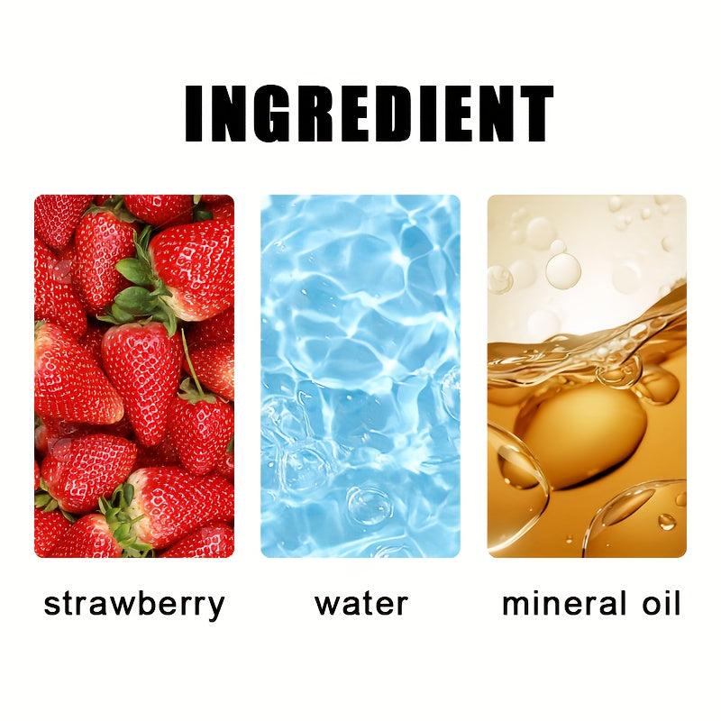 Natural Strawberry Shampoo Soap for Deep Clean Scalp