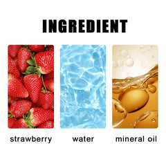 Natural Strawberry Shampoo Soap for Deep Clean Scalp