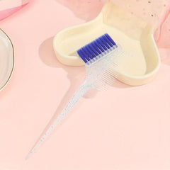 Glitter Hair Dye Comb Double Sided Coloring Brush for Barber Salon Home Use