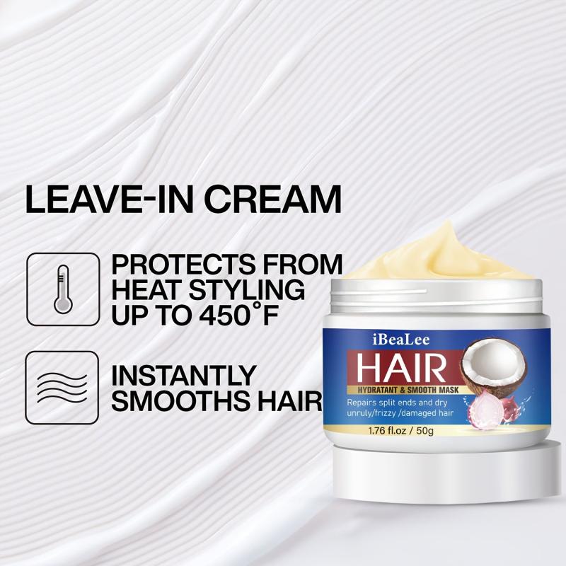 Hair Mask Moisturizing Smoothing Cream Repair Dry Damaged Frizz Split Ends