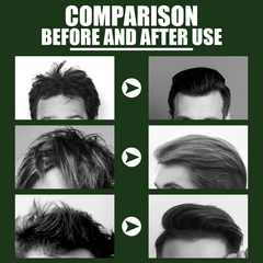 Men's Anti Frizz Styling Cream for Natural Fluffy Hair