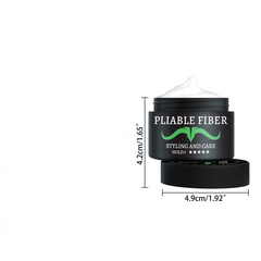 Men's Anti Frizz Styling Cream for Natural Fluffy Hair