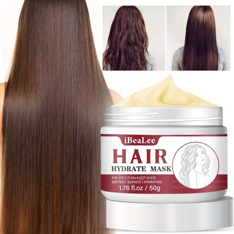 Hair Hydrate Mask Anti Breakage Strengthening Deep Hair Mask Repairs Damaged