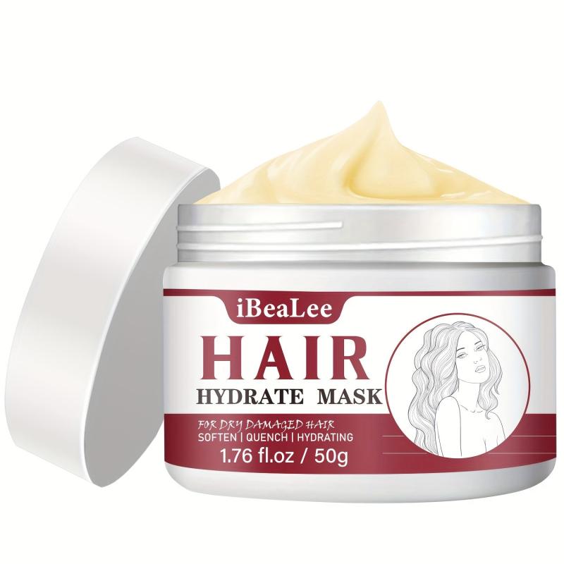 Hair Hydrate Mask Anti Breakage Strengthening Deep Hair Mask Repairs Damaged