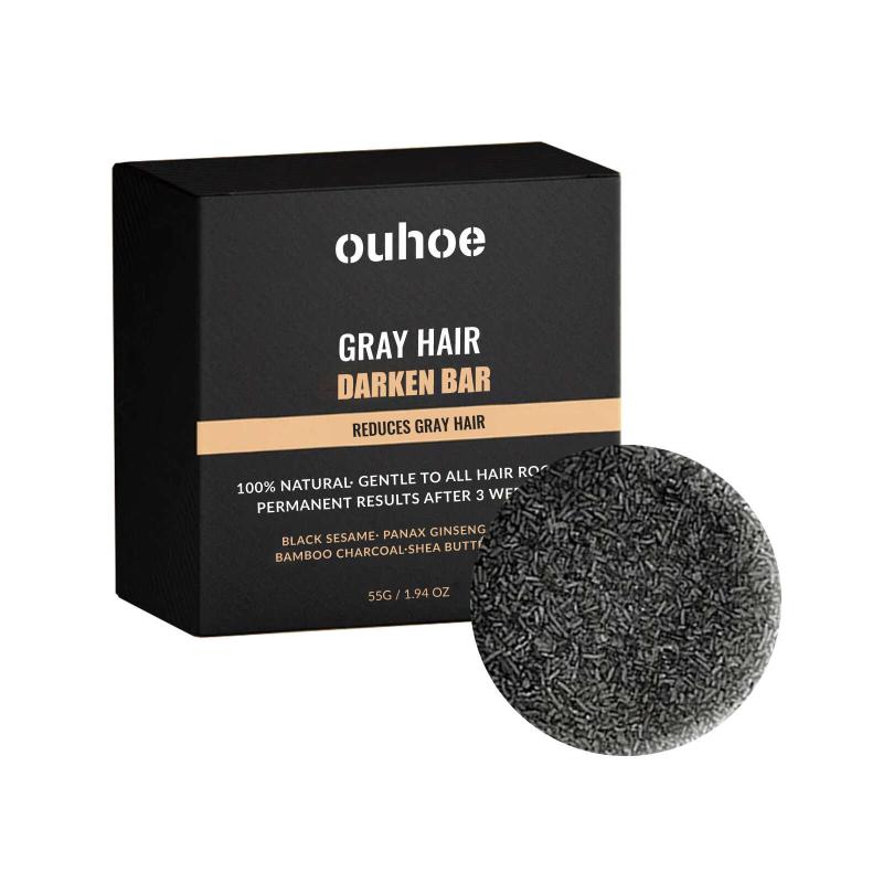 Gray Hair Darken Shampoo Bar - Darkening Shampoo Bar For Gray Hair