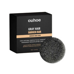 Gray Hair Darken Shampoo Bar - Darkening Shampoo Bar For Gray Hair
