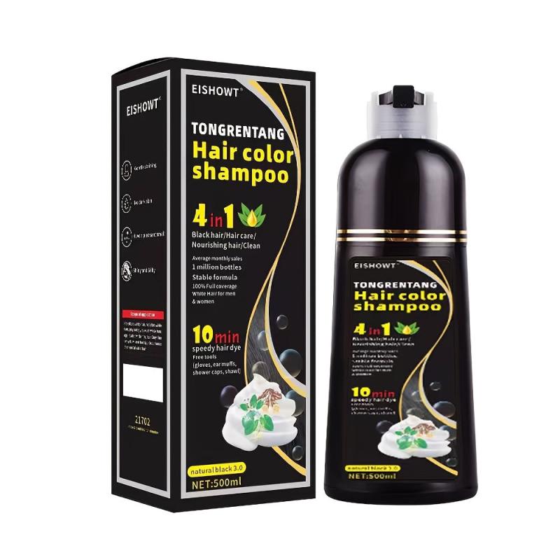 Halloween Instant Hair Shampoo Plant Bubble Hair Dye Cream