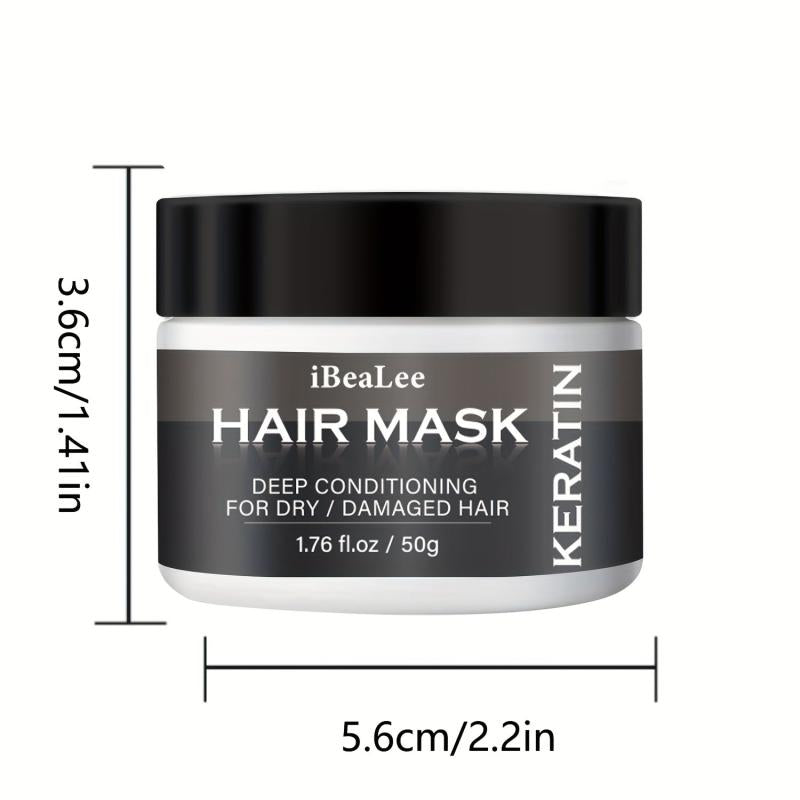 Keratin Hair Mask - Frizz Repair for Dry & Damaged Hair