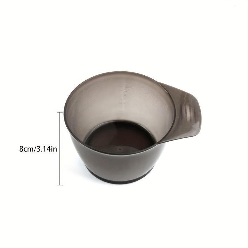 5pcs Hair Mixing Bowl Brush Set Hair Dyeing Bowl Brush Earmuff