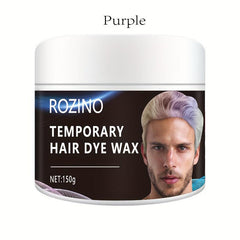 Halloween Disposable Dye Hair Wax Temporary Mud Long Lasting Natural Fluffy Hair