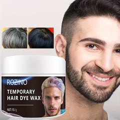 Halloween Disposable Dye Hair Wax Temporary Mud Long Lasting Natural Fluffy Hair