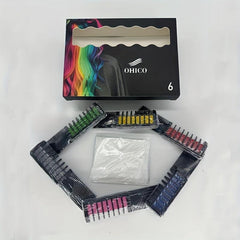 Halloween Hair Chalk Comb Set - 6pcs/10pcs - Washable DIY Dye Party Cosplay