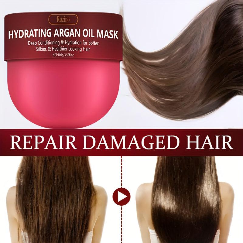 100g Hydrating Argan Hair Mask for Soft Healthier Hair