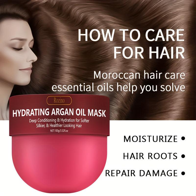 100g Hydrating Argan Hair Mask for Soft Healthier Hair