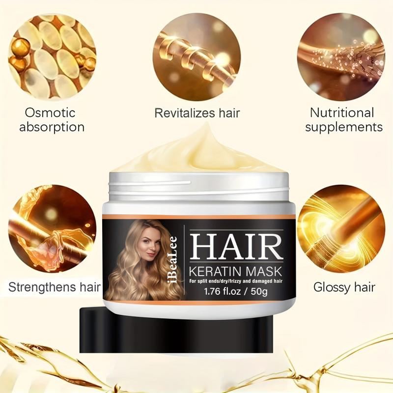 Keratin Hair Mask Deep Conditioning Treatment for All Hair Types
