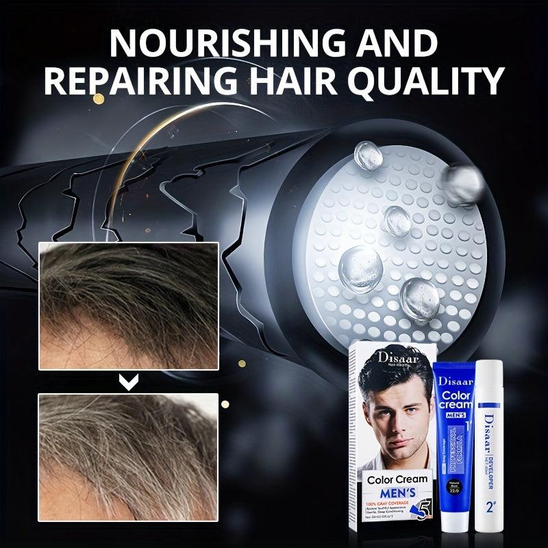 60ml 2pcs Hair Dye Cream Halloween Temporary Hair Paste Cream For Men
