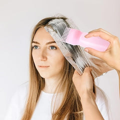 10pcs Hair Dyeing Tools Set Hair Dyeing Bottle Brush Clips for Salon Home