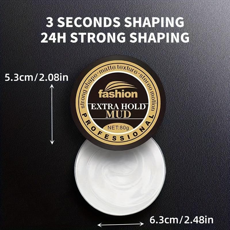 Men's Hair Clay Wax Spray Clear Matte Long Lasting Styling Gel