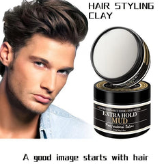 Men's Hair Clay Wax Spray Clear Matte Long Lasting Styling Gel