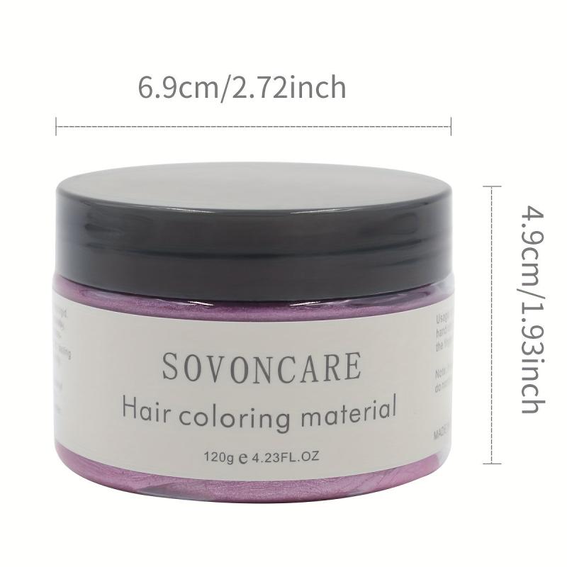 Party Ready Hair Wax Temporary Hair Dye 4.23 Oz Cream Pomade for Women & Men