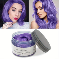 Party Ready Hair Wax Temporary Hair Dye 4.23 Oz Cream Pomade for Women & Men