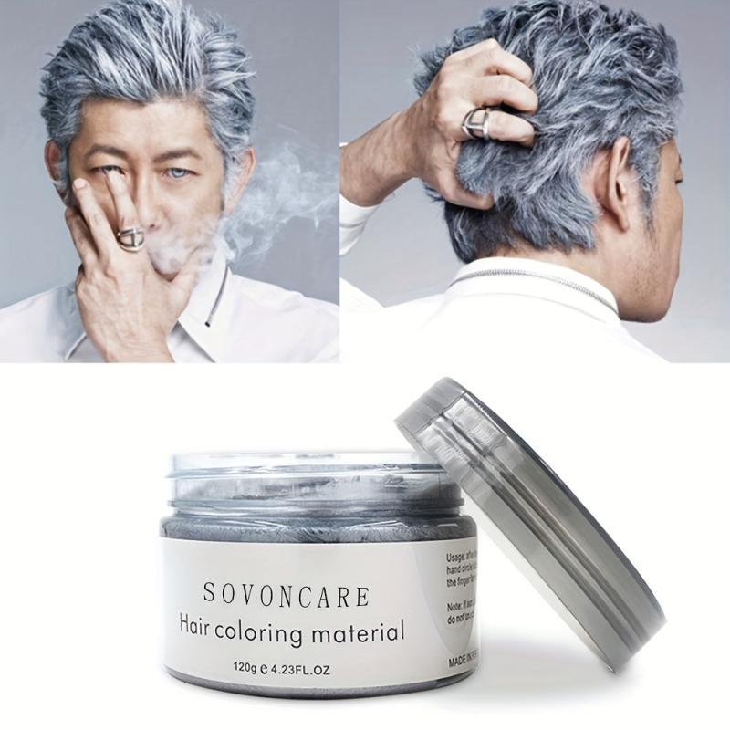 Party Ready Hair Wax Temporary Hair Dye 4.23 Oz Cream Pomade for Women & Men