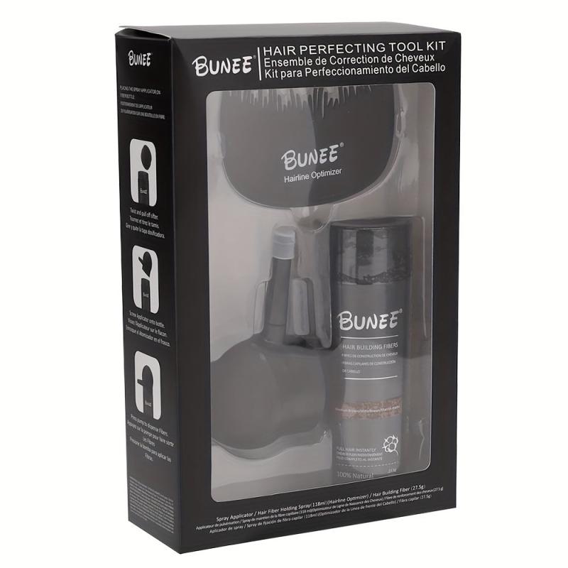 Hair Fibers 3 in 1 Set - 27 5g Hair Building Fibers Powder Set