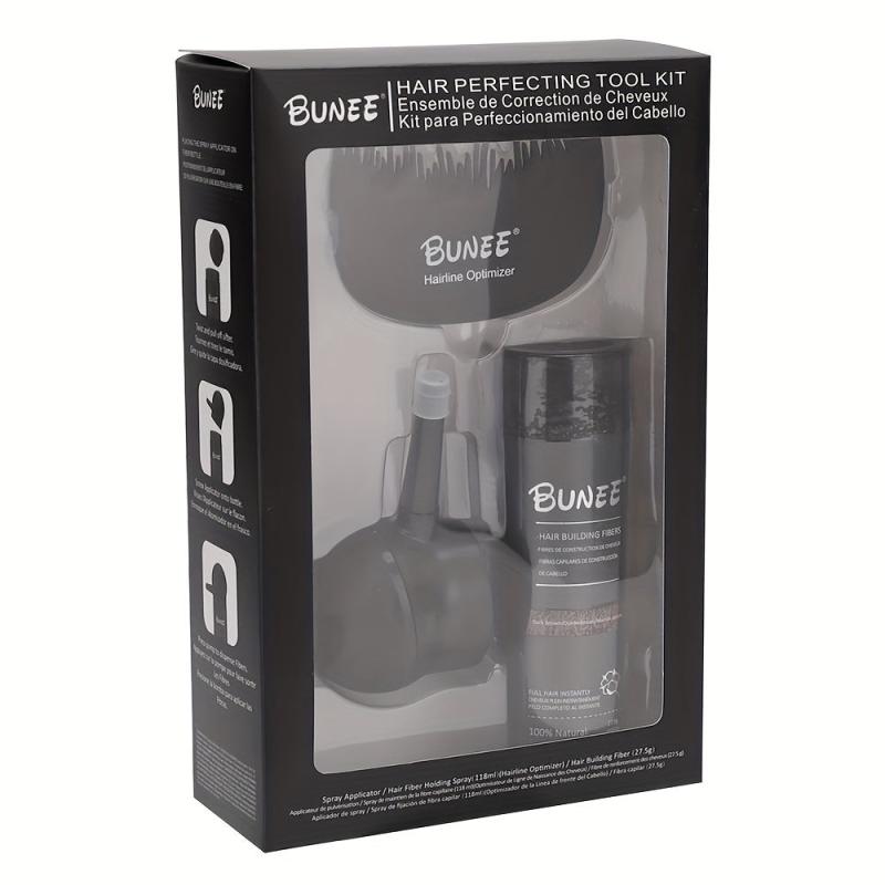 Hair Fibers 3 in 1 Set - 27 5g Hair Building Fibers Powder Set