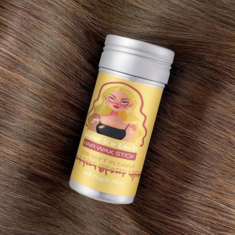 Non Greasy Hair Wax Stick with Comb, Portable Hair Pomade Stick