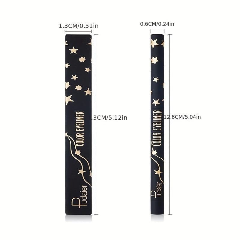 18 Color Eyeliner Glue Pen Smudge Proof Sweat Proof Long Lasting