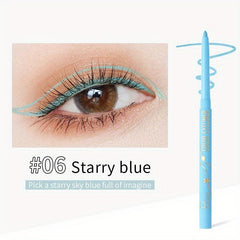18 Color Eyeliner Glue Pen Smudge Proof Sweat Proof Long Lasting
