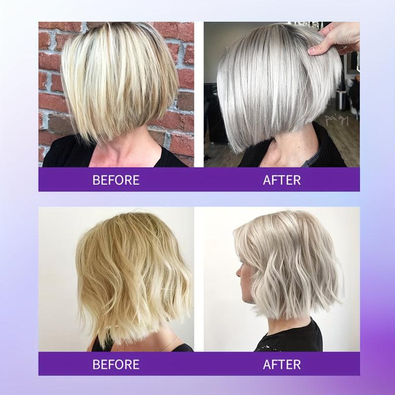 30ml Brass Away Violet Shampoo Enhance Tones Brighten Gray Hair