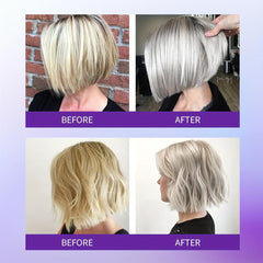 30ml Brass Away Violet Shampoo Enhance Tones Brighten Gray Hair
