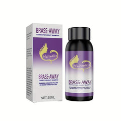 30ml Brass Away Violet Shampoo Enhance Tones Brighten Gray Hair