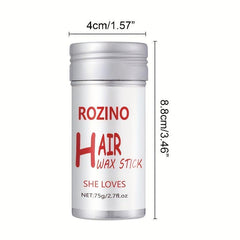 Portable Hair Wax Stick Hair Styling Tool Long Lasting Hair Styling Wax Stick