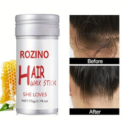 Portable Hair Wax Stick Hair Styling Tool Long Lasting Hair Styling Wax Stick