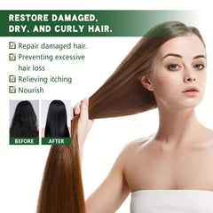 Hydrolyzed Keratin Boosting Hair Mask Moisturizing Repairing Split Ends