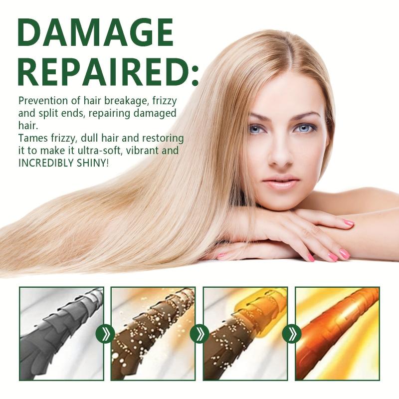 Hydrolyzed Keratin Boosting Hair Mask Moisturizing Repairing Split Ends