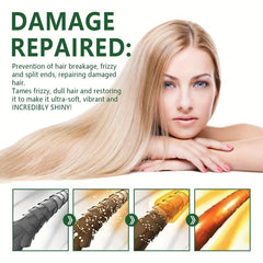 Hydrolyzed Keratin Boosting Hair Mask Moisturizing Repairing Split Ends