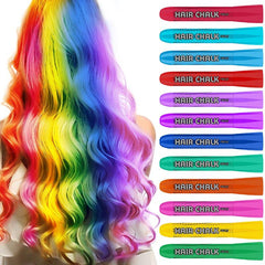 Hair Chalk Halloween Christmas Y2K Temporary DIY Hair Stick Washable Non